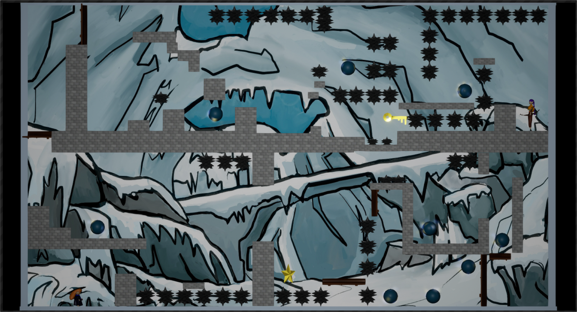 Co-Efficient ice level gameplay